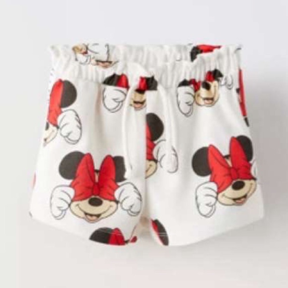 Zara Minnie Mouse Shorts